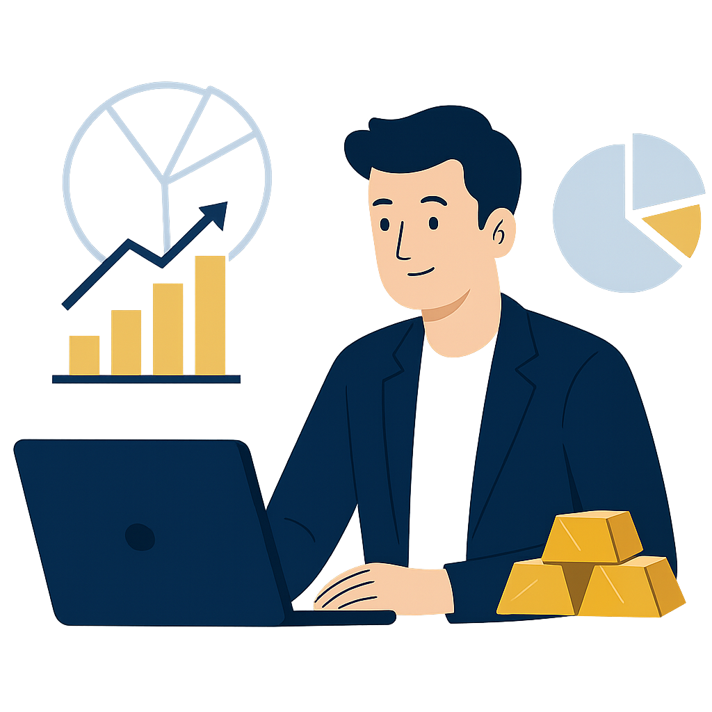 Illustration Edelmetalle